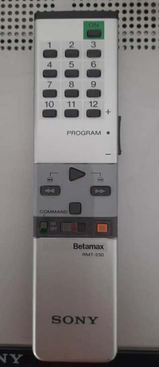 Sony Betamax SL-F30 Reproductor/grabador de video