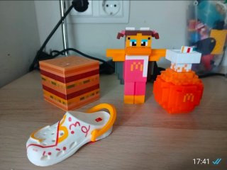 Juguetes McDonald's Minecraft Coleccionables