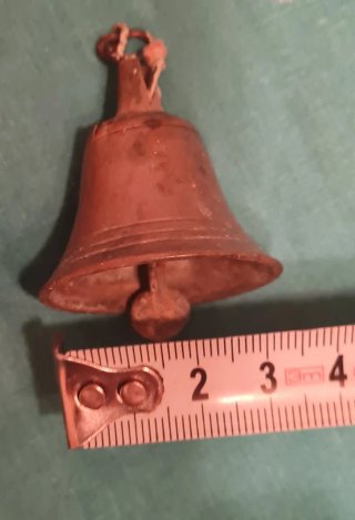 Juego 2 campanitas antiguas