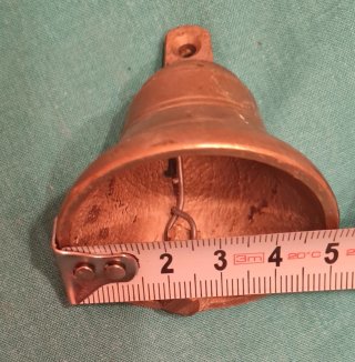 Juego 2 campanitas antiguas