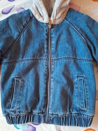 Cazadora vaquera borreguito Zara 98cm