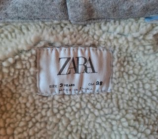 Cazadora vaquera borreguito Zara 98cm