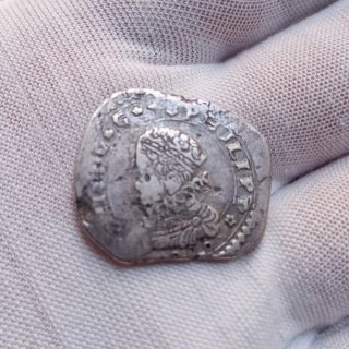 Felipe IV 3 Tari Reino de Sicilia - Certifada