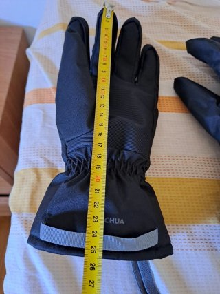 Guantes de esquí Quechua negros