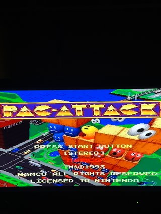 Pac-Attack SNES Super Nintendo Videogioco Original