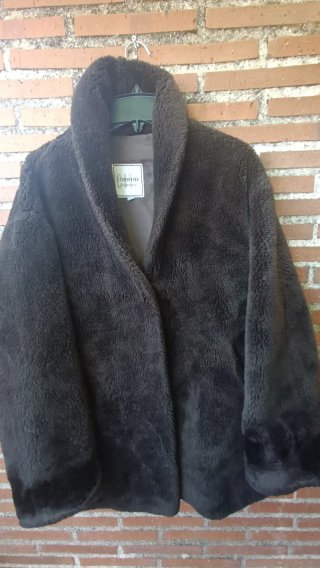 Abrigo Cortefiel Marrón Talla XL