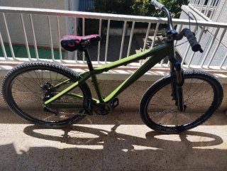 Bicicleta Dirt Jump/Stunt Verde