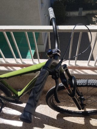 Bicicleta Dirt Jump/Stunt Verde