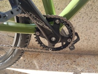 Bicicleta Dirt Jump/Stunt Verde