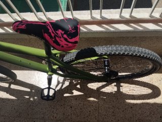 Bicicleta Dirt Jump/Stunt Verde