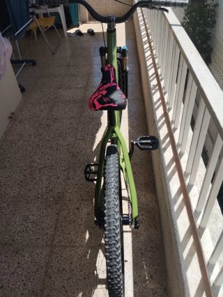 Bicicleta Dirt Jump/Stunt Verde
