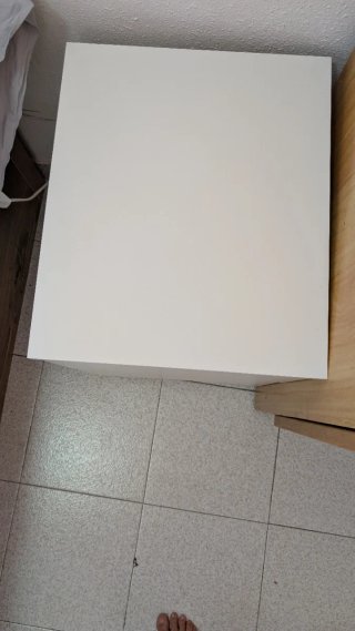 Mesita Noche Malm Ikea 2 Cajones Blanca