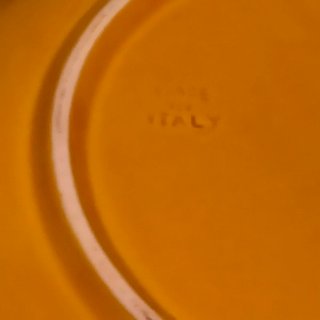 12 Piatti Fonduta Ceramica Made in Italy