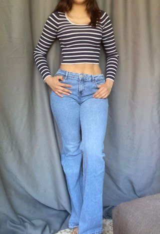 Pack de dos pieza pantalón vaquero y top