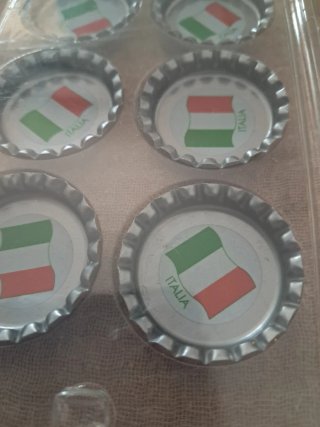 Chapas Vintage Banderas Países (Pringles) Mundial