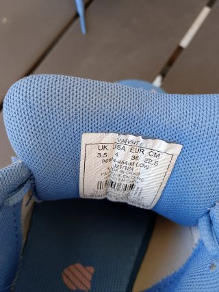 Zapatillas pádel K-Swiss mujer azul. Talla 36
