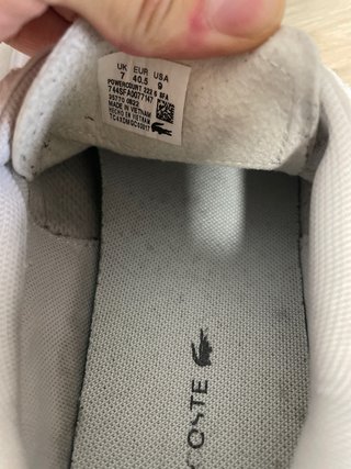 Zapatillas Lacoste Blancas