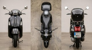 Vespa 125 Negro Brillante del 2024 SOLO 1.750 km!