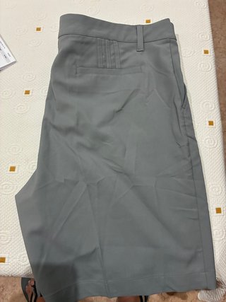Bermudas de golf Adidas grises hombre