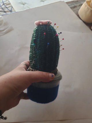 Alfiletero Cactus Tejido