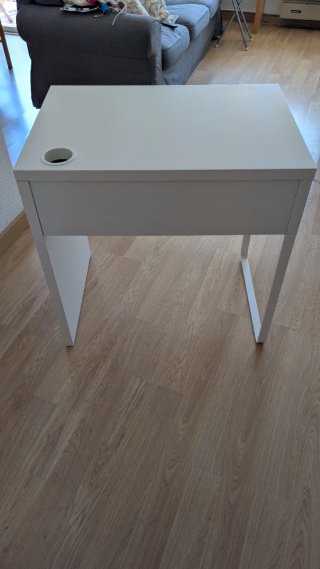 Escritorio Ikea Micke Blanco con Cajón