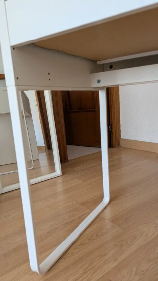 Escritorio Ikea Micke Blanco con Cajón
