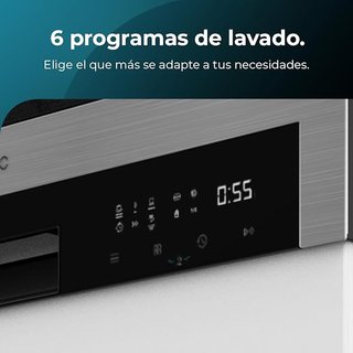 Cecotec Lavavajillas Independiente de 60 cm Bolero