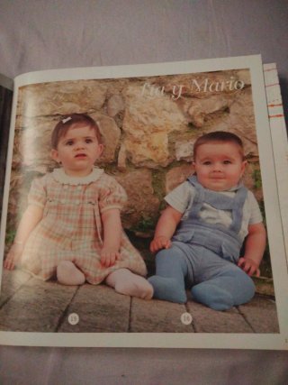 Revista moda infantil con patrones Espejito