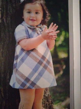 Revista moda infantil con patrones Espejito