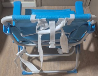 SILLA DE PLAYA AKTIVE PLEGABLE AZUL