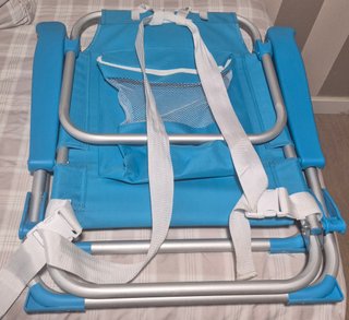 SILLA DE PLAYA AKTIVE PLEGABLE AZUL
