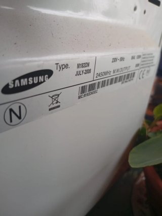 Microondas Samsung Blanco