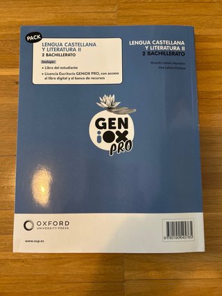 Lengua castellana y literatura II. Libro del es...