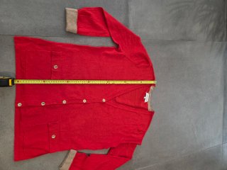 Jones New York Chaqueta Roja Talla XL