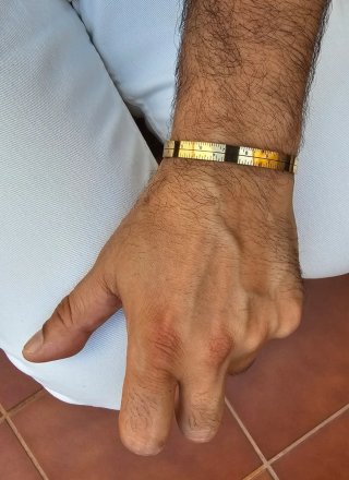 Pulsera Acero Hombre