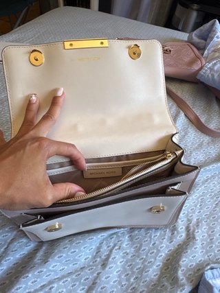 Bolso Michael Kors Beige y Rosa