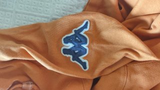 Sudadera Kappa con capucha naranja