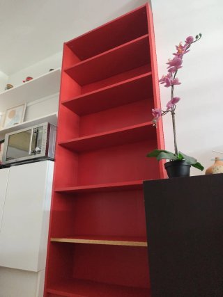 Estantería Roja Ikea