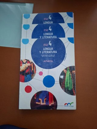 Lengua y literatura de 4 ESO de Anaya