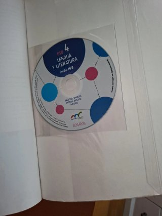 Lengua y literatura de 4 ESO de Anaya