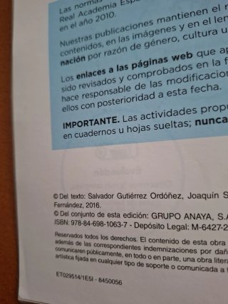 Lengua y literatura de 4 ESO de Anaya