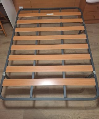 Somier 135x190 cm Metal y Madera