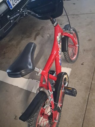 Bicicleta infantil Cars