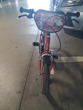 Bicicleta infantil Cars