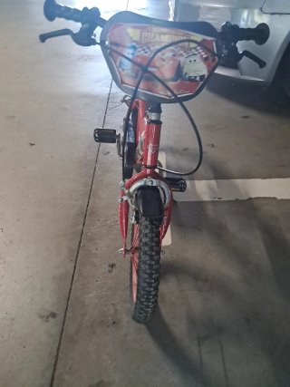 Bicicleta infantil Cars