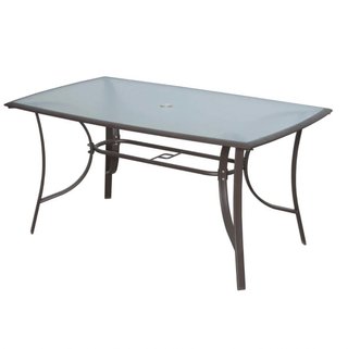 Conjunto mesa y sombrilla exterior
