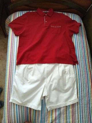 Bermudas Emidio Tucci caballero blancas
