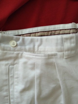 Bermudas Emidio Tucci caballero blancas