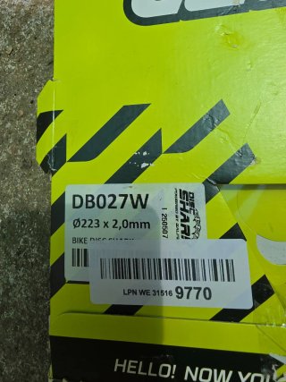 Disco Freno Bicicleta GZ 223mm