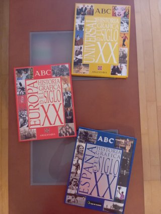 Colección de 3 tomos-Historia gráfica S.XX (ABC)